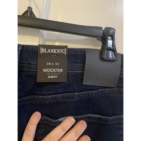 Men’s Blank NYC Wooster Slim Fit Jeans, 34W x 32L, $98 Retail - NWT - Picture 7 of 11